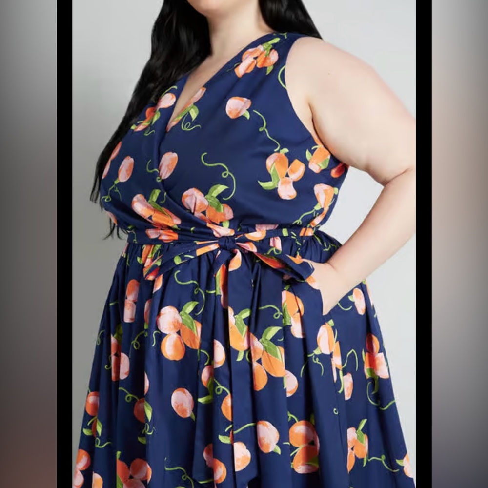 Faux Wrap ModCloth Dress Size 0